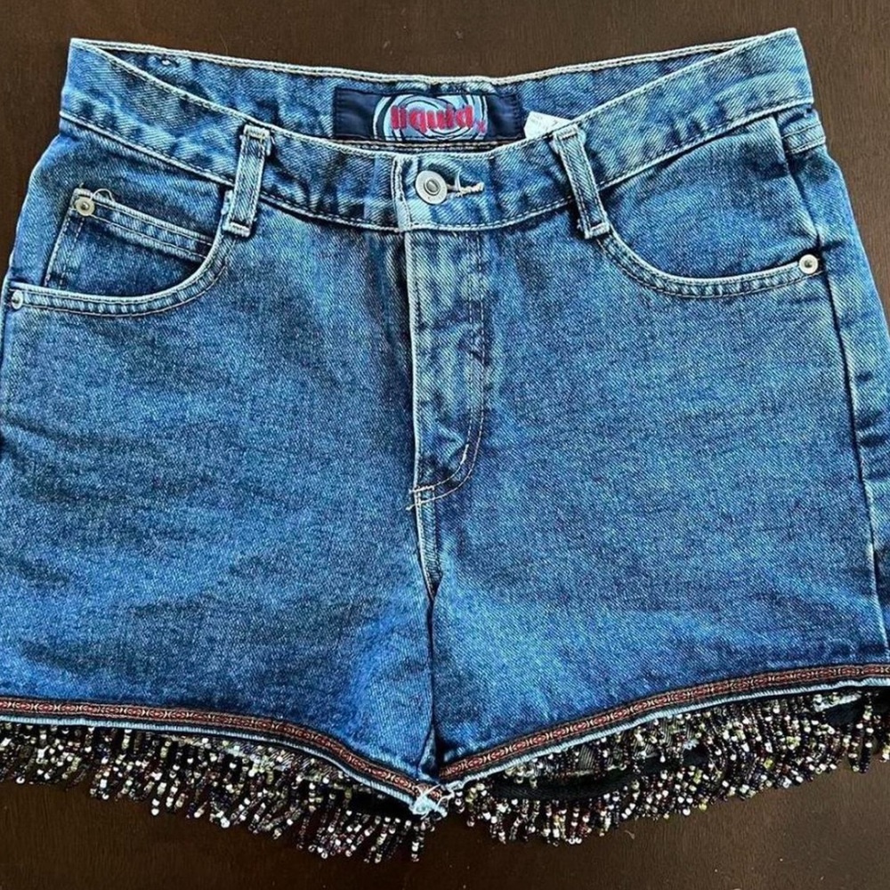 beaded shorts❣️